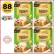 [ Instant Coffee ] Nescafe Gold Blend Cafe Latte Rich Aroma 88P (22P x 4 Boxes) / 3 in 1 Drink / Powder / DIRECT FROM JAPAN