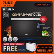[FREE Shipping] Elba Built-in Oven Multifunction Oven/ Combi Steam Oven/ Smart Oven/ Free Toaster - 