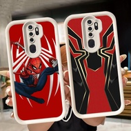Soft Casing for OPPO Reno A37 A39 A5 2F A9 2020 2Z F11 A83 Pro White Q30 Spiderman