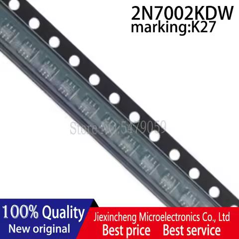 100pieces 2N7002KDW marking:K27/72K 2N7002 SOT-363 MOSFET New original