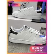 Stan Smith Sneakers With Black Heels Dynamic And Cool High Quality For Men And Women (FULL BOX)