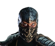 Rubie's Men's Mortal Kombat, Deluxe Overhead Scorpion mask, Adult