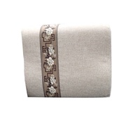 Sofa444Z Wholesale Backrest Cushion Sofa Large Embroidered Edge Rectangular New Chinese Style Solid 