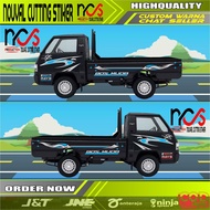 2pcs RIGHT L300 PICK UP CAR STICKERS MITSUBISHI L 3OO SIDE BODY CUTTING STICKERS