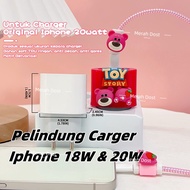 Carger Cable Protector Iphone 18W 2W Adapter Protector Carger Head Protector Charger Cable Protector