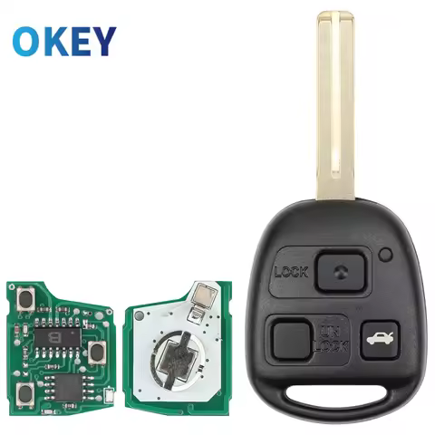 Okey Remote Car Key FOB 4C 4D68 Chip 314.4MHz HYQ12BBT For Lexus RX330 RX350 RX400h 89070-48821