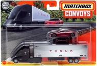 Matchbox Convoys - Tesla Semi & Box Trailer with 2020 Tesla Roadster / 特斯拉 貨櫃車