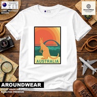 T-SHIRT BY AUSTRALIA 57 WEAR COUNTRYTAG ASAL AUSTRALIA COTTON 30S SOUVENIR PREMIUM GIFT