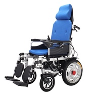 ST/🎫Electric Wheelchair Elderly Scooter Full Lying Electric Wheelchair Wheelchair Amd Battery Scooter Full Lying Thicken