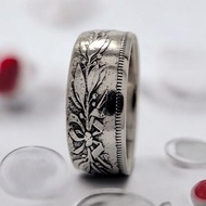 希臘錢幣戒指 男款, 希臘戒指 男, 希臘錢幣戒指, 古董希臘戒指