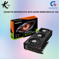 GIGABYTE GeForce RTX™ 4070 SUPER WINDFORCE OC 12G Nvidia Graphic Card