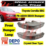 Toyota Corolla AE100 AE101 EE100 EE101 SEG Front Bumper Signal Lamp Crystal Clear New 1994 - 1998