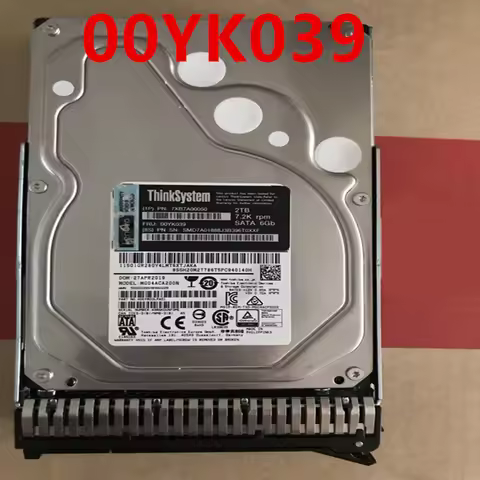 New Original Hard Disk For Lenovo SR550 SR650 2TB 3.5" 64MB SATA 7200RPM For 7XB7A00050 00YK039