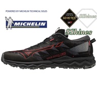 💥NEW⭐️🇯🇵MIZUNO WAVE DAICHI 7 GTX 登山越野跑鞋💥黑紅色✅米芝蓮鞋底💥超強耐磨💥絕佳啜地防滑✅GORE TEX持久防水⭐️透氣舒適 ✅MIZUNO FOAM WAVE(2層厚度的波浪型物料EVA)波浪片⭐️增強穩定度波浪片保持緩衝性能✅米芝蓮外底橡膠⭐️增加抓地力💥緩衝力💥耐用度更高💥✅男子防水越野跑步鞋✅新貨到埗 ✅好評不斷✅跑友推崇#米芝蓮鞋#MICHELIN SHOES#MIZUNO行山鞋#MIZUNO 225601#J1GJ225601