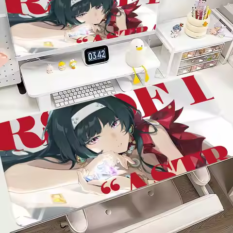 Zenless Zone Zero Mouse Pad ZZZERO ZZZ Nicole Koleda Lycaon Ellen Corin Tsukishiro Yanagi Large Kawa