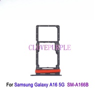 1X Dual SIM Card Tray For Samsung Galaxy A16 5G SM-A166B, SIM1 + SIM2 / Micro SD Card Tray Replaceme