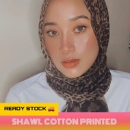 🔥Shawl Cotton Printed Cheetah Leopard PREMIUM🔥