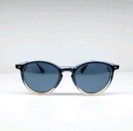 แว่นกันแดด KIRARI JAPAN 🇯🇵 เลนส์ดำกรอบน้ำเงินใส Polarized ขนาด 48-19-151 UV400 แท้ พร้อมอุปกรณ์ คุณภ