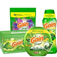 Gain Dryer Sheets Laundry Fabric Softener | Gain Flings Detergent Soap Pods | Dryer Sheet Firework  