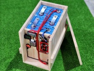 แบตลิเธียม โซล่าเซลล์ 12v 200ah แบตลิเธียม 3.2v 4s ครบชุด BMS DALY แบตเตอรี่ LiFePo4 3.2v 200ah ใส่ 