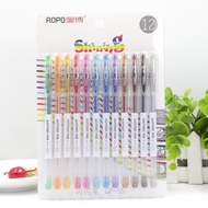 Gel Pen Colorful Glitter Gel Pen 12 Colors Glitter Gel Pen Glitter Pen Stationery