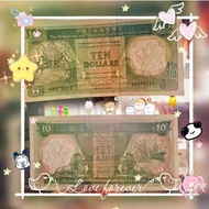 92年匯豐銀行10$紙幣