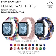Huawei Watch Fit 3 Nylon Strap Huawei Fit 3 ReplacementTALI LoopNilon