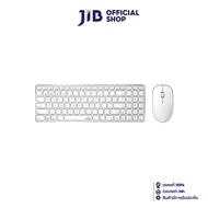 WIRELESS KEYBOARD &amp; MOUSE (คีย์บอร์ดและเมาส์ไร้สาย) RAPOO WIRELESS 9300M WHITE