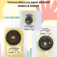1 SET Tohatsu/Mercury Japan Gear Set 40HP/50HP (M40D2/M50D2)