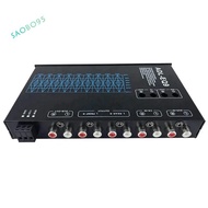 Auto Cube 9 Band Graphic Equalizer Digital Car Audio -EQ9 Full Series Car Amplifier Equalizer with A
