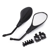 For Yamaha MT09 MT07 Tracer Motorcycle Rearview Rear View Mirror For Kawasaki Z400 Adapter 7/8 Clamp Scooter Convex Accessories