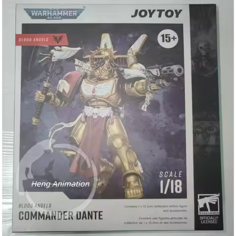 Spot Dark Source Warhammer 40K Holy Blood Angel Jumping Backpack Commander Dante 1:18 Mobile Soldier