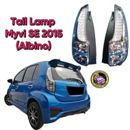 (FREE SHIPPING) Tail Lamp Myvi SE 2015 (Albino Clear)
