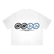Domination Labs Boxy Tshirt Oversize 20s Permission White