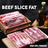 US Beef Slice Fat / Daging Sapi Slice Shortplate Yoshinoya 250 500 gr