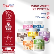 Wink White XS Protein 240g – Refreshing and Tasty Drink for Weight Loss, Low Fat, High Protein