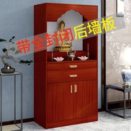 HY/💯Buddha Shrine Altar Household Buddha Cabinet Clothes Closet Altar Buddha Shrine God Statue Cabinet Shrine Economical