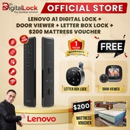 LENOVO A1 DIGITAL LOCK + DOOR VIEWER  + LETTER BOX LOCK  + $200 MATTRESS VOUCHER