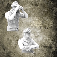 1/35 tank Crew soldier 2, WWII, Resin Model figure soldier, WW2 Military themes, Unassembled and unp