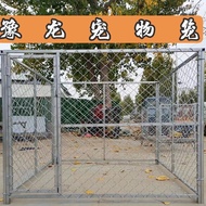 HY/🍉HKPZDog Cage Medium and Large Dog Cage Extra Large Thickened Stainless Steel Large Mesh for Home Dog Farm BNN3
