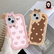 Bear Rabbit Ribbon case vivo s1 iqoo neo t1 5g y21s y75 y55 5g v23e v25 4g v25e y02 y15s y16 y17 y12