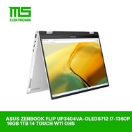 Asus Zenbook Flip UP3404VA-OLEDS712 i7-1360P 16GB 1TB 14 Touch W11 OHS