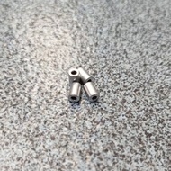 Rep. Spacer 6 mm, contents 4 pcs - silver