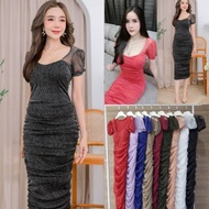 Glitter Evening Dress