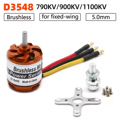 DYS D3548 3548 1100KV 790KV 900KV Brushless Motor 3-5S For RC Plane Helicopter Model DIY
