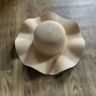 40cm Straw Hat Handmade Painting Making DIY All-Match Sunshade Sunscreen Bucket Hat Sun Hat Straw Ha