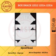 Snack Box 12x12 12x14 12x16 Plain Bread Cake Box Size 12 x 12 12 x 14 12 x 16