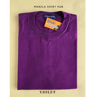 Blue Corner Round Neck T-Shirt | Violet