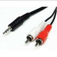 AV cable 1 to 2 ends AV cable for android box