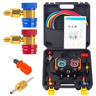 Air conditioner refrigerant recharge R22 R134 R410 R32Double Valve Air Conditioner Refrigerant Charg